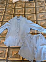 Neu Damen Set Shirts+oversise Hemd blau Baumwolle Bayern - Friedberg Vorschau