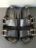 3.1 PHILLIP LIM Freida double-buckle platform slides Pantollette Stuttgart - Sillenbuch Vorschau