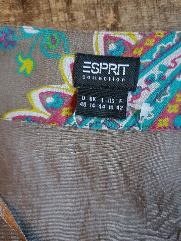 Kleid Esprit Paisley 40 Empire Flügelärmel in Hamminkeln