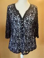 Shirt aus Spitze von Liberty Woman in Gr. XL Sachsen - Olbersdorf Vorschau