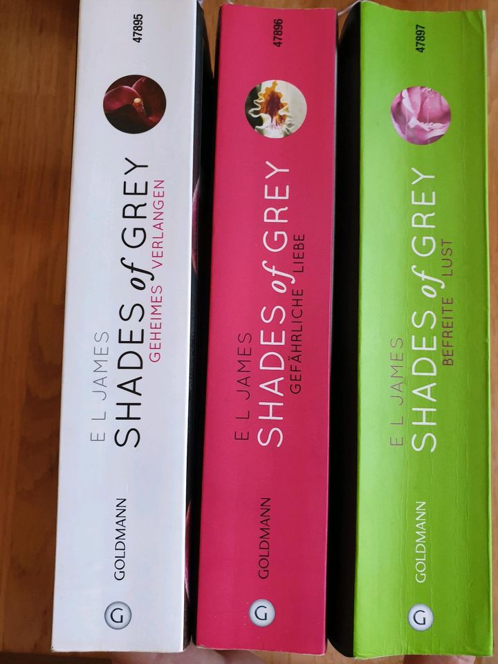 3x Shades of Grey Bücher in Langenbach