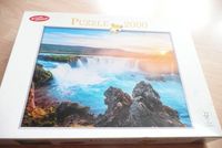 Puzzle 2000 Teile Godafoss Wasserfälle in Island tolles Motiv Hessen - Usingen Vorschau