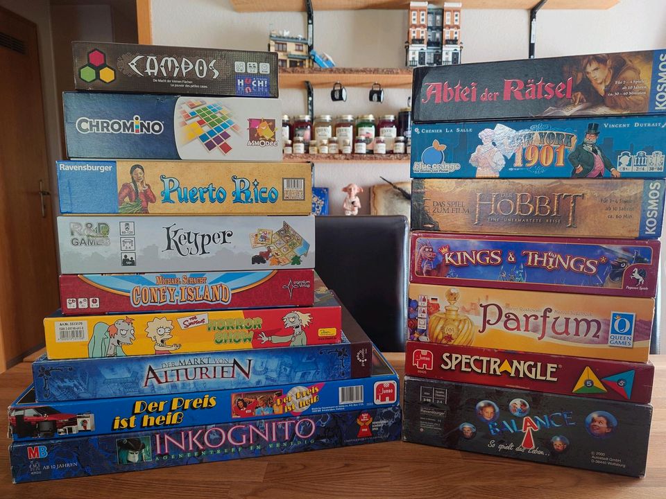 Brettspiele, Gesellschaftsspiele, Konvolut Spiele, je 7€ in Harpstedt