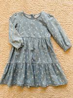 Jeans Kleid mit Blümchen 3/4 Arm Größe 128 Schleswig-Holstein - Bornhöved Vorschau