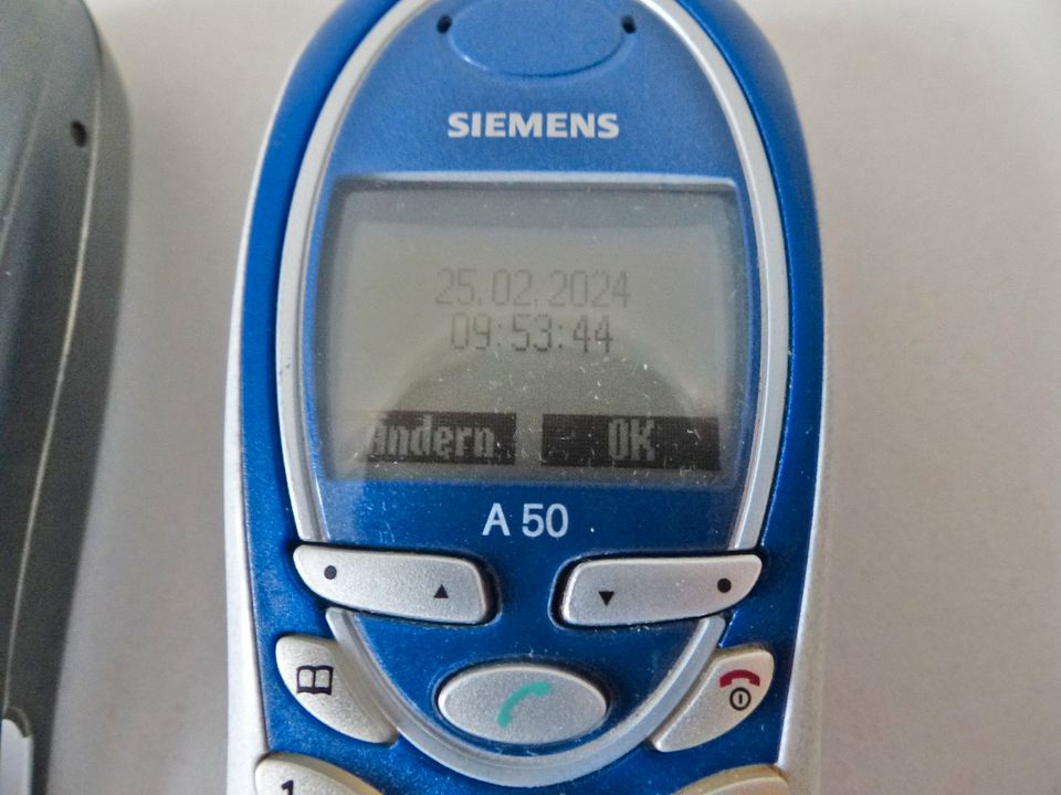 Siemens A50 Handy mit Ersatzhülle gegen Preisvorschlag in Wermelskirchen