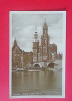 Alte Postkarte AK 1929 Dresden Schloß und katholische Kirche Baden-Württemberg - Gailingen am Hochrhein Vorschau