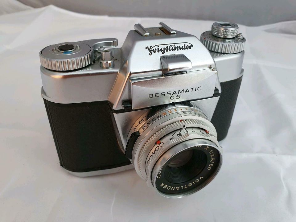 Voigtländer Bessamatic CS mit Color Skoparex 1: 2,8/50 in Neunkirchen Siegerland