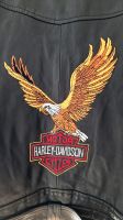 Harley Davidson Style Jacke Lederjacke Gr. L in schwarz Nordrhein-Westfalen - Merzenich Vorschau