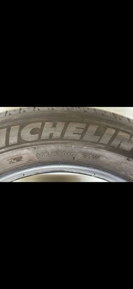 Sommerreifen 2x 205 55 16 91W Michelin in Lohra