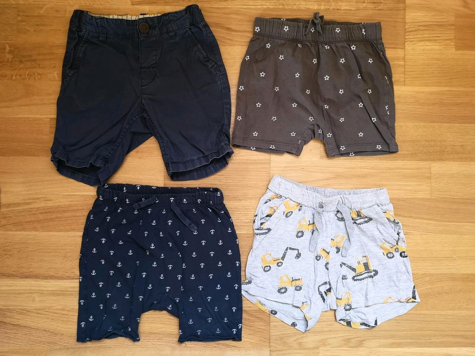 4 Kurze Hosen / Strandhosen, Kleinkind, Größe 92, H&M in Ispringen