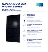 Q-Cells Q.Peak Duo Blk M-G11S 405Wp Full Black PV Module Hessen - Gersfeld Vorschau