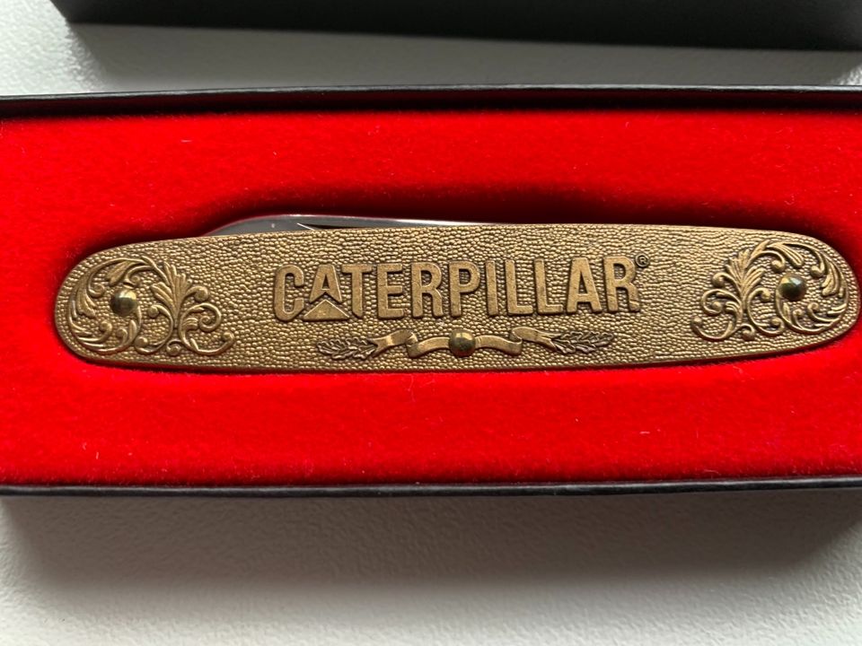 Caterpillar Sammlermesser sehr seltene Rarität, NEU mit OVP! in Fischbach