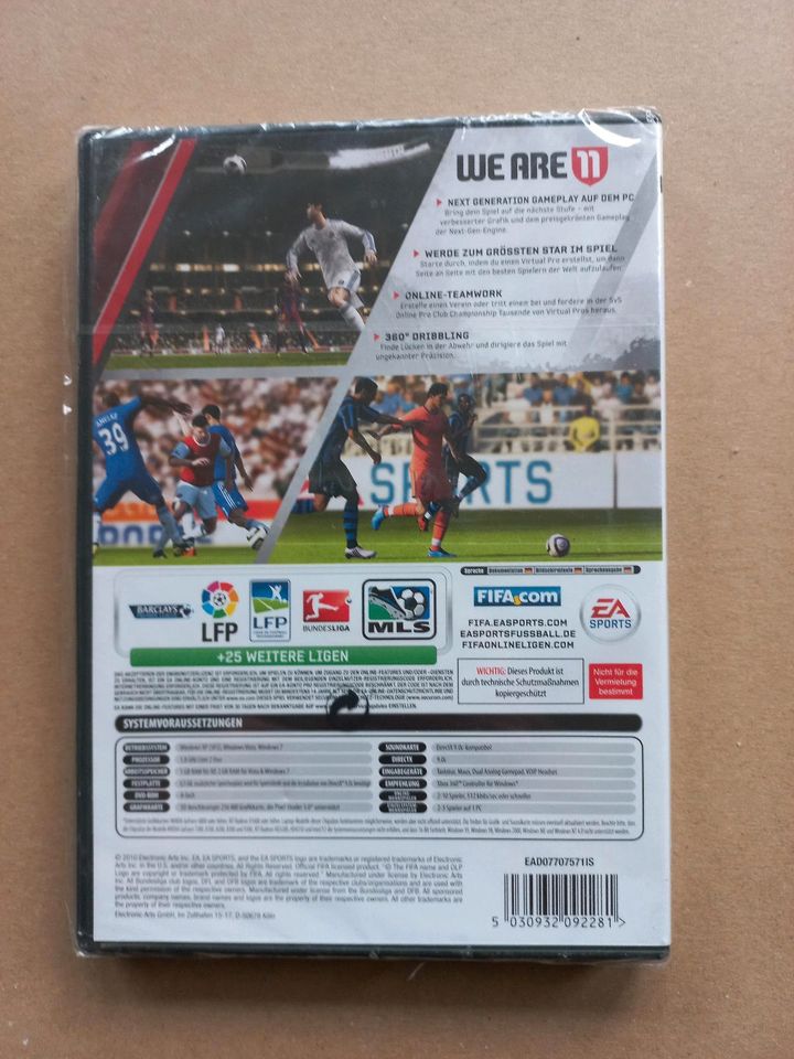 FIFA 11 PC Spiel NEU OVP in Delligsen