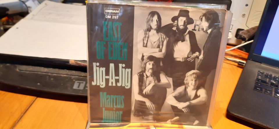 East of Eden - Jig-a-jig - Marcus Junior - Singel LP in Dülmen