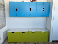 Ikea Smästad, Stuva, 3 X Wandschrank blau, 2 X Kasten grün Baden-Württemberg - Laichingen Vorschau