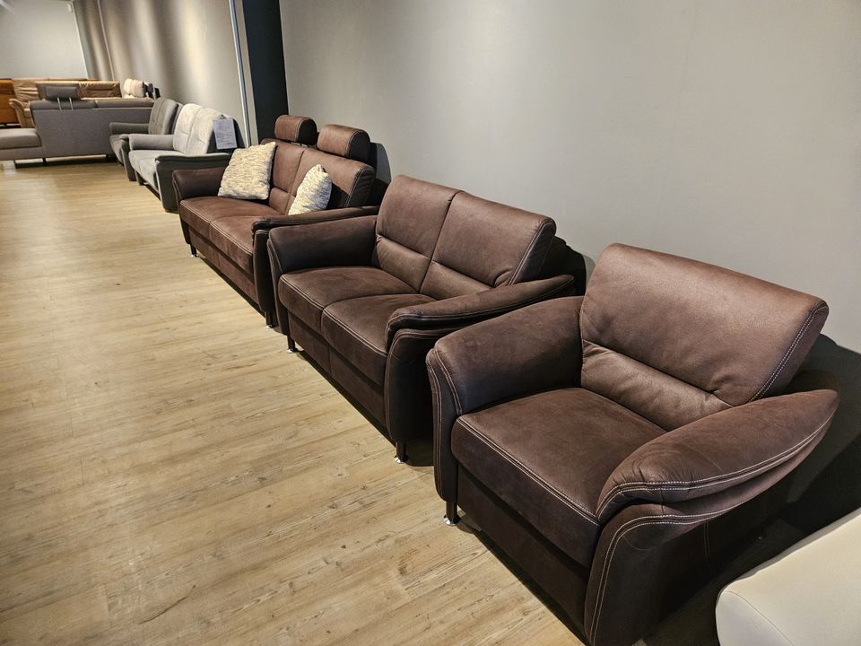 Neue Ware da Wohnlandschaften Couch Sofas Relax Motor Funktionen in Voerde (Niederrhein)