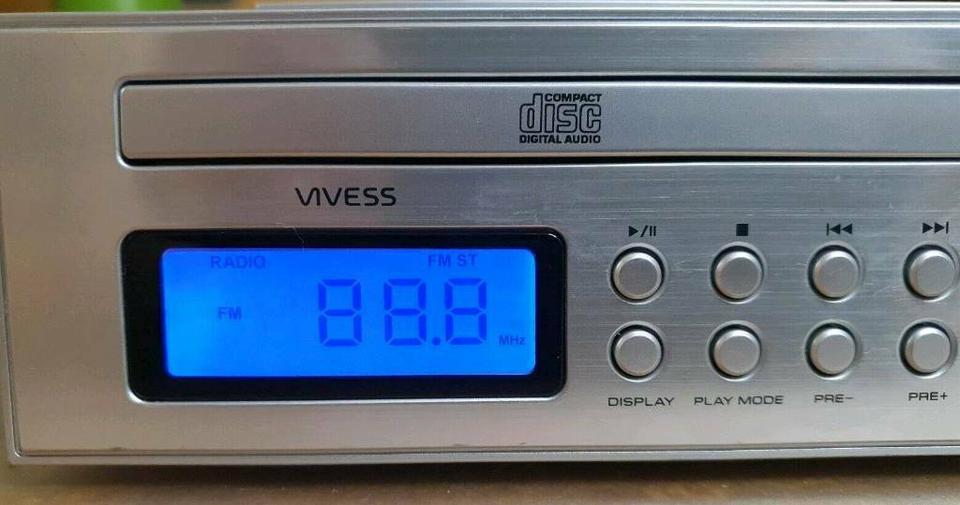Stereo Küchenradio VIVESS KRCD 2920 mit CD (CD-Teil DEFEKT) in Rüdesheim am Rhein