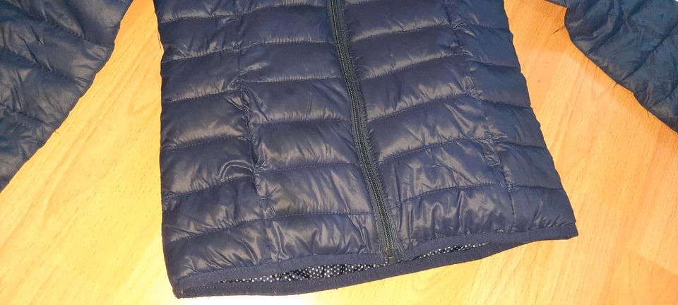 Steppjacke Gr. 140 blau in Flensburg