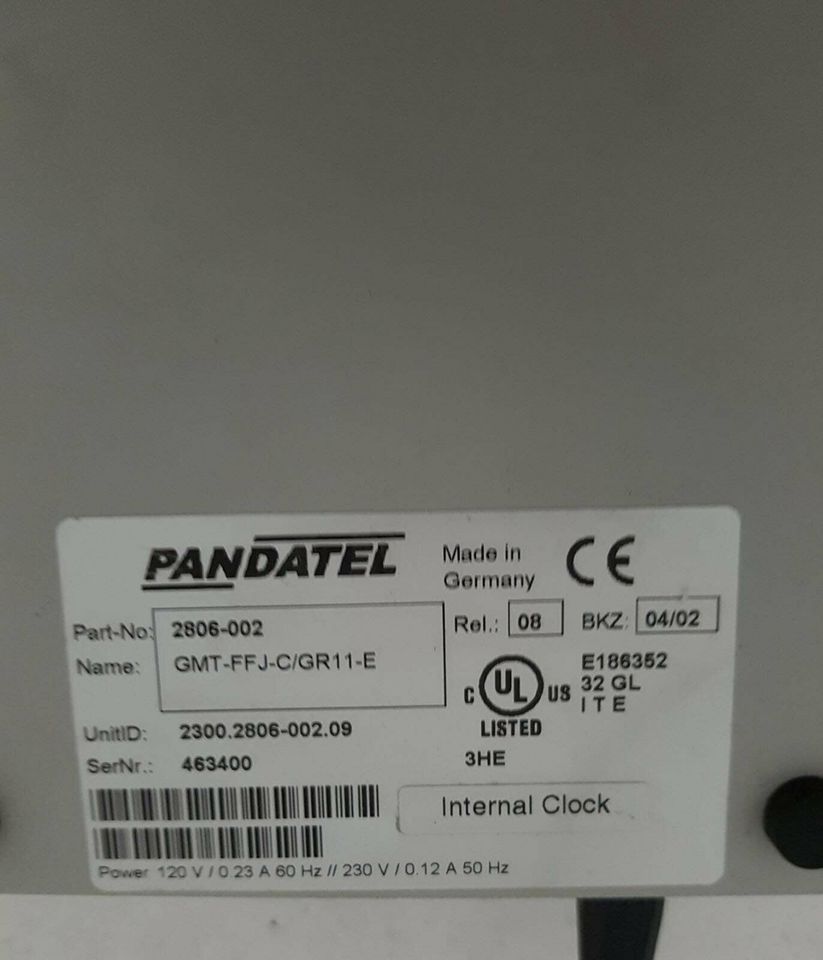 PANDATEL GMT-FFJ-C/GR11-E Hochleistungs-Konverter in Attenkirchen