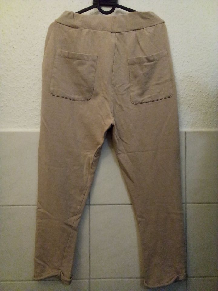 Zara Damen Hose Jogger Jogginghose Beige Stretch 38 M 28 in Dortmund