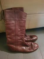Braune Lederstiefel von Buffalo Berlin - Schöneberg Vorschau