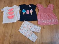 Sommerset Paket 80 Tshirt Radlerhose Kleid babyclub dopodopo Bayern - Zapfendorf Vorschau