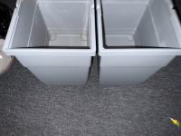 2 rechteckige Eimer/Müllbehälter grau Henkel Obergiesing-Fasangarten - Obergiesing Vorschau