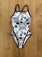Arena Black Panda Swimsuit Badeanzug Triathlon Größe 38 Bayern - Obertaufkirchen Vorschau