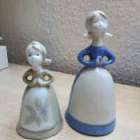 2 Porzellan Mädchen mit Glockenfunktion shabby Landhaus Dänemark Wandsbek - Hamburg Bergstedt Vorschau