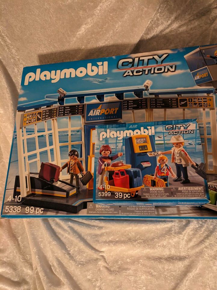 Playmobil City Action Airport Flughafen 5338 Ticketschalter 5399 in Cremlingen