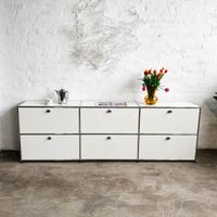 USM Haller Sideboard - Weiß - Sechs Fächer - Geschlossen Nordrhein-Westfalen - Havixbeck Vorschau