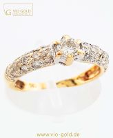 Gold Ring m. 25 Diamanten 0,524 ct.| RG 53 | 14 Kt. 585 Gelbgold | Damen - G1699 Bayern - Regensburg Vorschau