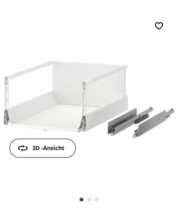 Maximera Schublade 40x60 hoch neu für metod Ikea in Leipzig