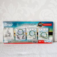 Raubfisch Stahl Vorfach Haken Set ✨ 24 tlg. ✨ Größe & Stärke NEU Kiel - Mettenhof Vorschau