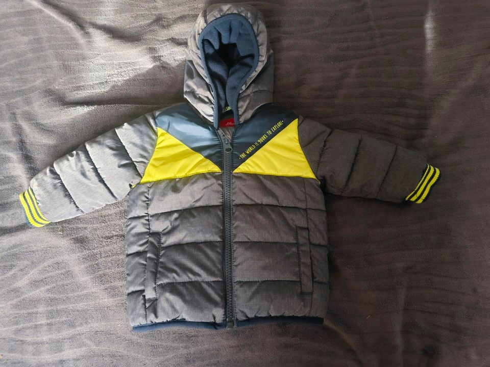 S.Oliver Baby Winterjacke Gr 68 neu und ungetragen in Bad Ditzenbach