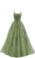 NEU Gr. XL 42 Abendkleid Jugendweihe Abiball Konfirmation Tüll Sachsen-Anhalt - Schönebeck (Elbe) Vorschau