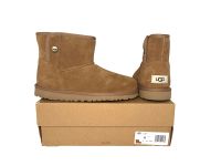 Ugg Mini Bailey bow Jona boots Schuhe Stiefel Braun Leder 38 NEU Hessen - Reiskirchen Vorschau