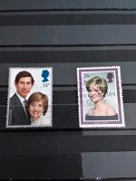 Briefmarken  Lady Diana  und  Prinz Charles Bayern - Poppenhausen Vorschau