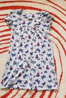 graues Kleid mit Schmetterlingen, Gr.40 Baden-Württemberg - Heidelberg Vorschau
