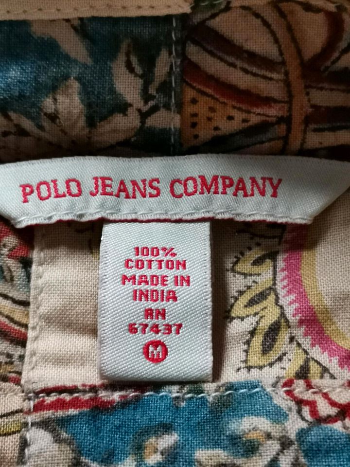 Polo Jeans C.-Ralph Lauren 80er Jahre Patchwork Blazer Jacke S/M in Erding