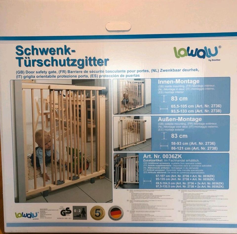 Geuther Lawalu 2736 Schwenk-Türschutzgitter in Essen