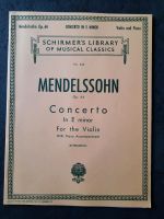 Musik Noten für Violine: Mendelssohn Op. 64 Concerto in e Minor Rheinland-Pfalz - Wörrstadt Vorschau