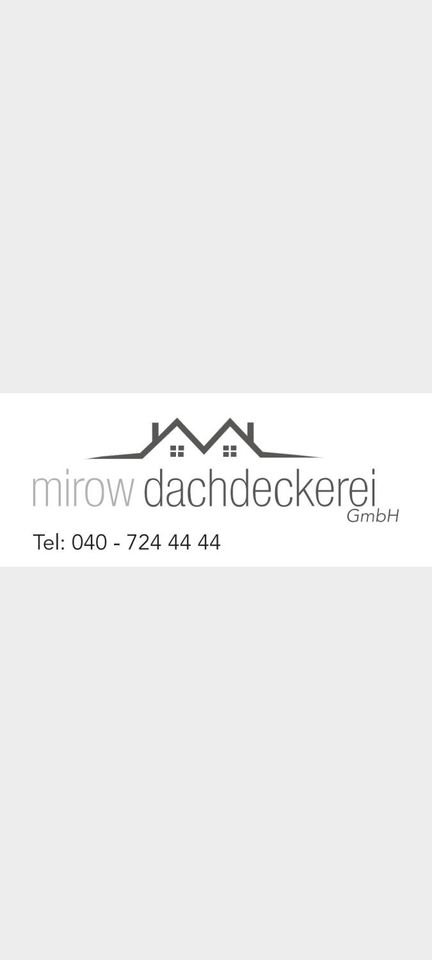⭐️ Mirow Dachdeckerei GmbH ➡️ Dachdecker  (m/w/x), 22113 in Hamburg