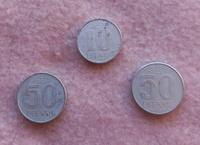 DDR GELD ; 2x 50 Pfennig u. 1x 10 Pfennig) ; 70er Niedersachsen - Polle Vorschau
