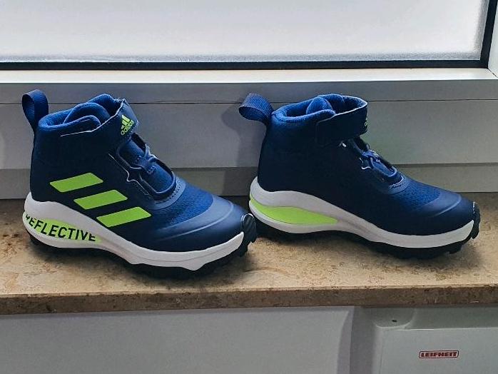 Adidas Fortarun Atr El K GZ0166 Kinderschuhe Blau/Gelb Gr. EU 29 in Lampertheim