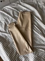 H&M nagelneue Kunstleder Leggings helles beige Berlin - Tempelhof Vorschau