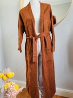 RES♥️MANGO Longstrickjacke Mantel rost braun Gr. S♥️ Niedersachsen - Lüneburg Vorschau