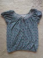 Shirt, grau-grün, Blumenmuster, Größe M, Studio M Hessen - Karben Vorschau