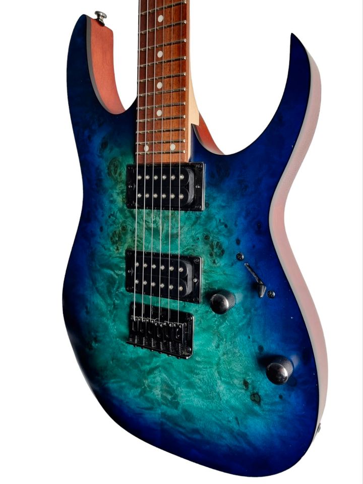 2019 Ibanez RG421PB-SBF Sapphire Blue Flat HH Superstrat in Linsengericht