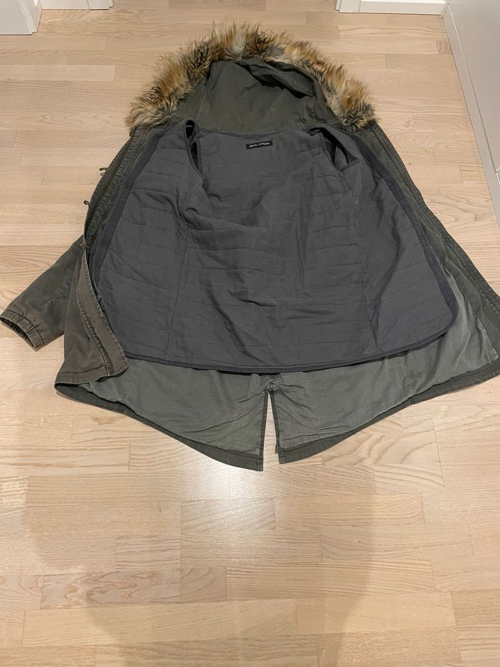 Marc O’Polo Damen Parka, grün, Gr. 38 in München